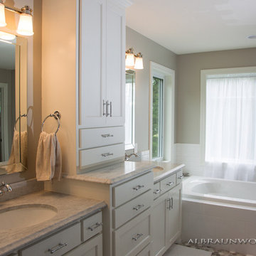 Custom Built Home Master Bath, by Schoenberg Construction of St Cloud MN