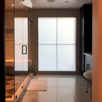 Master bathroom in Cupertino