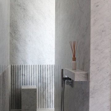 Salle de bain en marbre