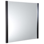 Fresca - Fresca FMR6236ES Torino 32" Espresso Mirror - Sleek and modern, the Fresca Torino Mirror breathes new life into bathroom decor. The moment you hang this gorgeous rectangular mirror in your home, everyone will want to know where you got it. This stunning mirror has a contemporary design and an elegant Espresso finish. The glass is recessed into a unique frame that hugs the mirror along the sides. Both the top and bottom are frameless, causing the mirror to reflect additional light, while creating the illusion of a brighter, more spacious environment. This Fresca Torino Mirror is also available in Gray Oak, Light Oak or White finishes. It measures 32" in width and is available in varies sizes.