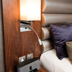 Dunton Green Hotel project - Swing Arm & Reading Lights