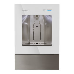 Elkay ezH2O Liv Built-in Filtered Water Dispenser, Non-refrigerated, Aspen White - Water Filtration Systems