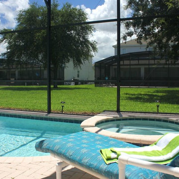 Private Screened In Hot Tub