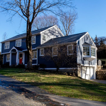 James Hardie Deep Ocean Siding in Wilton, CT