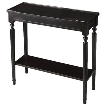 Butler Specialty Console Table in Plum Black