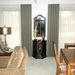 Hunter Douglas Luminette Window Coverings - Vertical Blinds