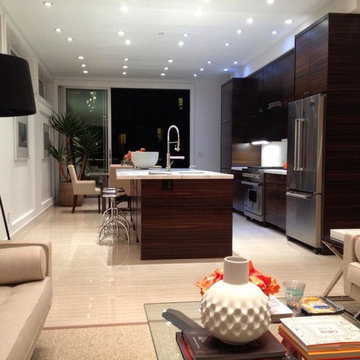 Fumed Eucalyptus Kitchen