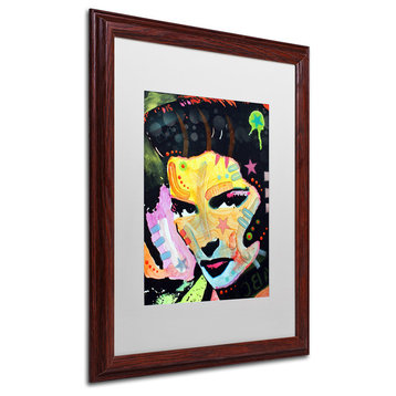 Dean Russo 'Katherine Hepburn' Framed Art, Wood Frame, 16"x20", White Matte