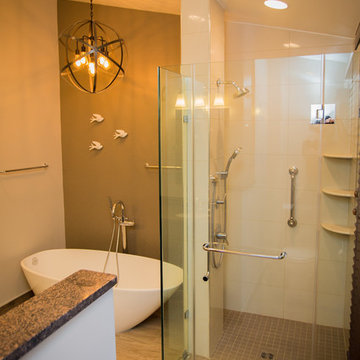 Small Master Bathroom Design & Remodel