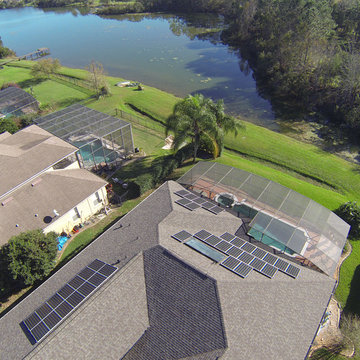 9.88kW Solar Electric system in Chuluota, Florida