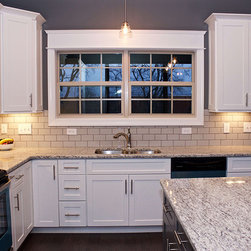 Colorado White Shaker Kitchen Cabinets - 10 Foot Run - Kitchen Cabinetry