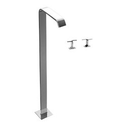 Graff - Graff Floor Mounted Vessel Filler - G-2315-LM40-SN - Bathroom Sink Faucets