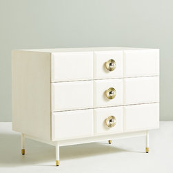 Huxley Shagreen Three-Drawer Dresser - Dressers