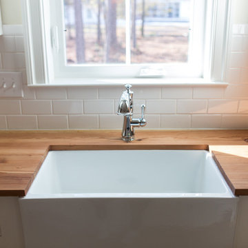 Reclaimed Heart Pine Countertops