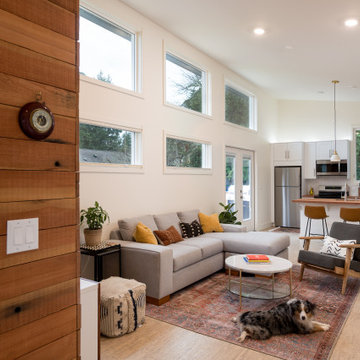 Eco-friendly backyard cottage for Houzz TV
