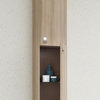 Modern Bath Wall Cabinet Model Concetto 8850 Elm Finish