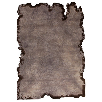 Hand Tufted Silver Wool Area Rug