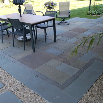 Natural stone patios & walls