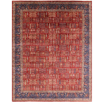12' X 15' Persian Ziegler Hand Knotted Wool Area Rug - Q2289