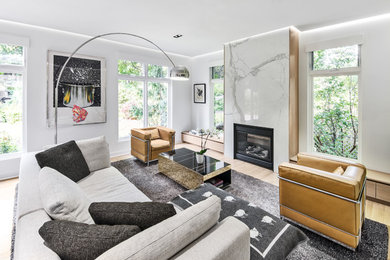 Home design - contemporary home design idea in Ottawa