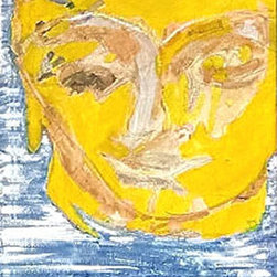 Deity Head - Paintings