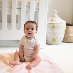 Yellow Teepee Basket - Storage Baskets