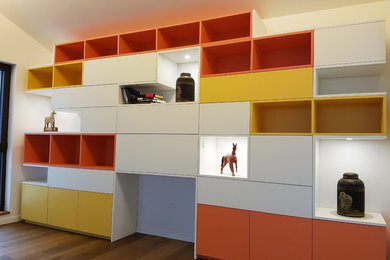 Design ideas for a modern living room in Strasbourg.