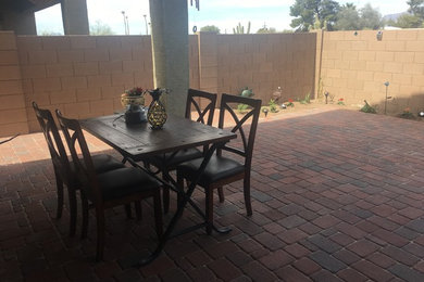 Backyard Paver Installation