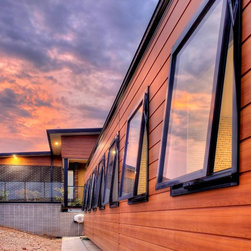 Wagga Wagga, NSW | DecoClad &lsquo;Shadowline&rsquo; in DecoWood &lsquo;Casuarina&rsquo; - Wall Cladding & Stone Veneer