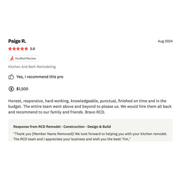 Five Star Ratings For Over 42 Years!