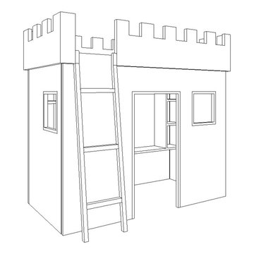 Toddler´s Bed & Castle