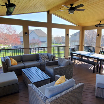 Olathe KS Screened Porch Design