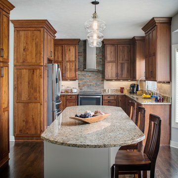 Papillion Transitional Rustic