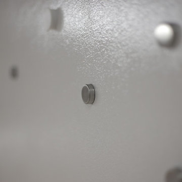 Magnetische Wandfarbe als Pinnwand nutzbar