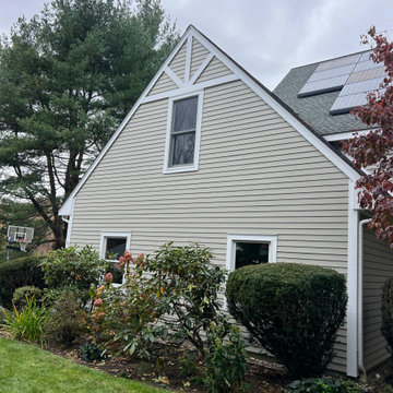 Late-Season Exterior Renewal in West Simsbury, Connecticut