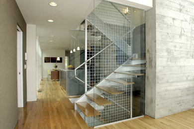 Staircase - modern staircase idea in Los Angeles
