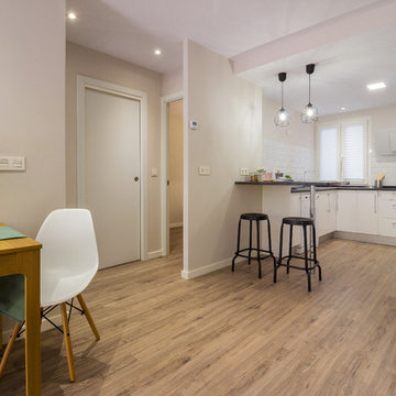 Reforma integral e Interiorismo de apartamento urbano en Santander