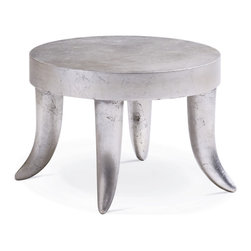 Tusk Table (Silver) - Baker Furniture - Side Tables And End Tables