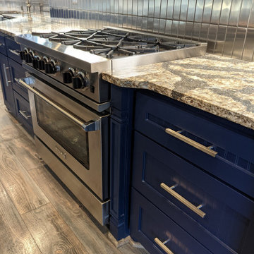 Naval steel kitchen