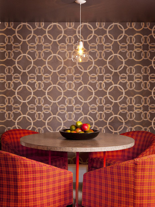  Large  Scale  Pattern  Wallpaper  Houzz