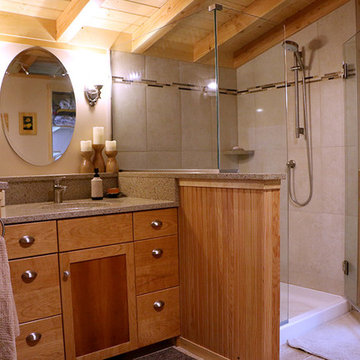 Log Cabin Addition ( Master Bath)