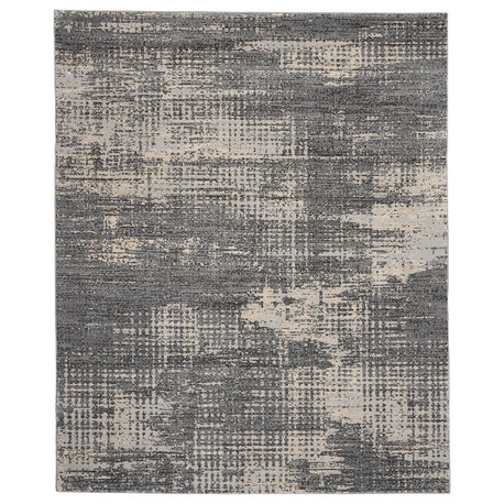 Calvin Klein CK950 Rush 8' x 10' Grey/Beige Modern Indoor Area Rug