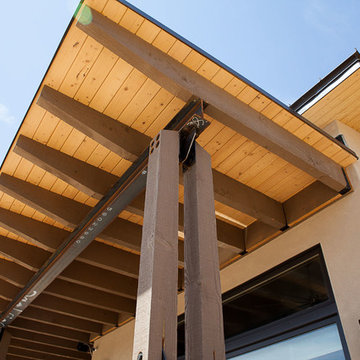 The Bookcliff Modern - Contemporary Covered Veranda