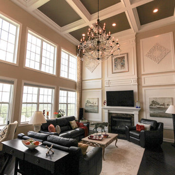 Two Story Family Room