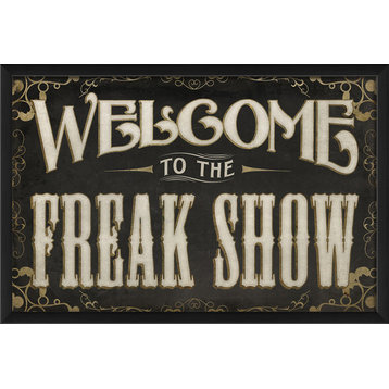Freak Show Framed Sign, Large