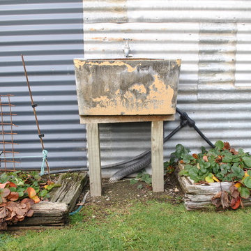 Vicki's Railway Sleeper Garden Landscape