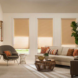 Warm, Caramel Cellular Shades - Products