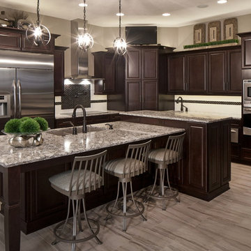 Kitchen and Hearth Room