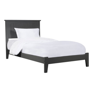 AFI Nantucket Twin XL Traditional Bed in Gray