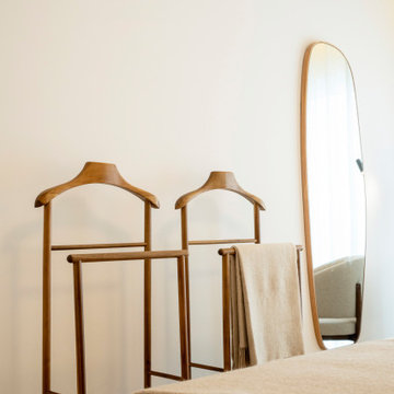 Bedroom Valet Stand and Arched Mirror, Lisbon